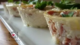 Cómo hacer Pastelitos de Jamón y Queso | LHCY