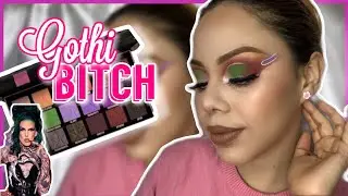 GOTHIC BEACH dé Jeffree Star | Sombras tan Buenas pero sin Relevancia? | Coraline Cardoza