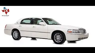 2007 Lincoln Town Car Signature Limited RWD Luxury Sedan 239 Horsepower 4.8L V8 FlexFuel - For Sale