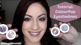 Eye Tutorial: ColourPop Shadows Purple Tones II MakeupMinnie83