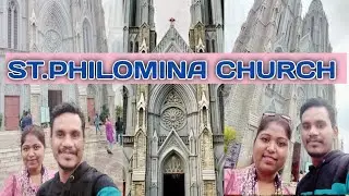 St philomina Cathedral | St philomina's church Mysore | St philomina story | @Harishvlog321