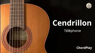 🎶 Cendrillon - Téléphone (Karaoke Acoustique) | ChordPlay 🎸