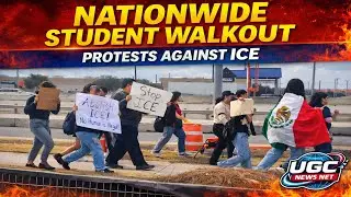 Студенты вышли на протест против ICE, и их голоса стали громче звучать.