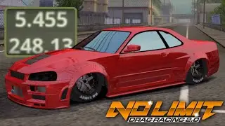 5.4 Nissan Skyline R34 - No Limit Drag Racing 2.0