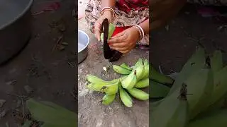 Raw Banana Curry Recipe #banana #cooking #shorts