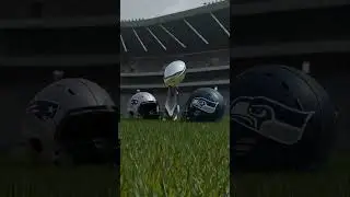 Super Bowl LX but it's Ultra-Realistic CGI... 🤯🏆 #blender3d #nfl #superbowl #patriots #seahawks