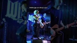 fantastic headlining our first ever Dublin gig #dublin #rock #gig