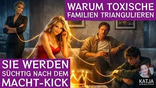 Warum toxische Familien triangulieren: Sie werden süchtig nach dem Macht-Kick