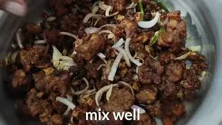 Mushroom Pepper Dry |  How to make crispy pepper fry mushroom#mushroompepperfry #homemade #pepper