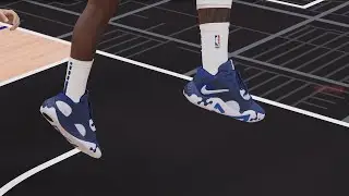 NBA 2K23 Next Gen Shoe Creator Nike PG 6 Blue Paisley