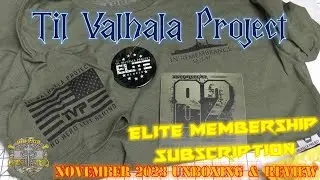 SUPPORT THE CAUSE! Til Valhalla Project Elite Subscription November 2023 - Unboxing & Review