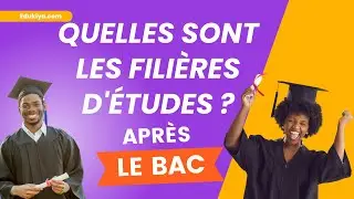 Quelles sont les Filières d'études après le BAC ?