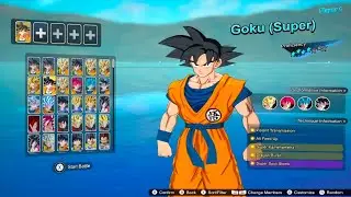 Dragon Ball Sparking! Zero All Characters - Full Roster (All Fighters) + Mods