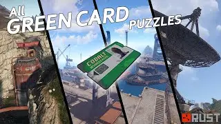 PC & Console RUST: All Green Keycard Puzzles (Updated 2024)
