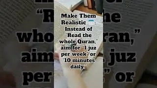 Set Your Ramadan Goals the Right Way! #ramadan #shorts #trending #islam #fasting