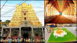 Rameshwaram temple entry guide | Darshan process | Prasadam timings | Rameshwaram tourist spots