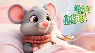 Apsik! 🐭 Mała myszka gorączkę ma | Wesoła Piosenka dla Dzieci 🤖 NutkoBot