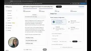 Maxma self-serve AI Marketing Incrementality Testing Tool Demo