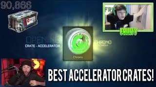 BEST ACCELERATOR CRATE OPENINGS IN ROCKET LEAGUE!