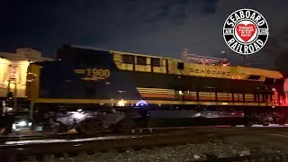 CSX #1900 Seaboard Air Line First Run Through Cincinnati