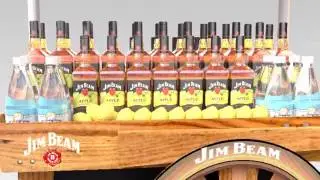 Beam Apple Cart POP Display