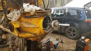 Ремонт сочленения &Oslash;320мм. Volvo A25F