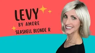 Amore LEVY Wig Review Seashell Blonde R!
