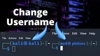 Изменить имя пользователя и имя хоста Linux