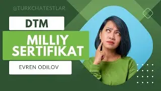 DTM-CEFR Türk dili sinovi haqida batafsil ovozli chat !