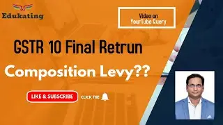 GSTR 10 также подходит для дилеров по композициям? | Обучение | CA Arun Chhajer