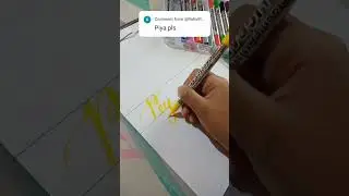 Calligraphy #101| Calligraphy of PIYA | 🤌🏻✨