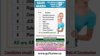 Gulf Jobs ! Saudi Jobs ! Assignment Abroad Times ! Safety Officer Jobs ! Rigger Jobs