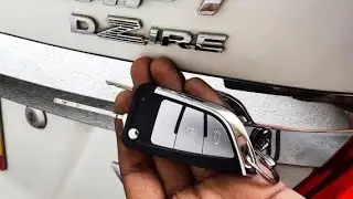 Modified your car key and car logo low cost . Swift flip key modification. #swift #dzire #flipkey