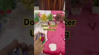 Doms Glitter Unboxing #shortsviral #shorts #doms #viralvideo #unboxing #review #stationery #ytshorts