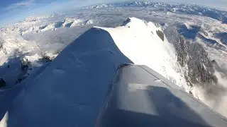Grand vol au dessus du Mont Blanc en Robin DR400