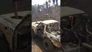 40 year old nissan Patrol vs muddy hill! #4x4 #offroad #mud #patrol #nissan