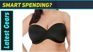 Elomi Women's Smooth Strapless Bra: Unrivaled Comfort & Security!
