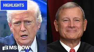 WATCH: MS NOW hosts instant reaction to SCOTUS SETBACK on Trump's tariffs