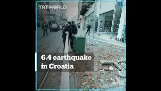 BREAKING: Magnitude 6.4 earthquake strikes near Croatian capital Zagreb