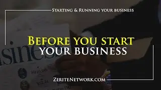 Things to know before you start your business (starting and running your business)