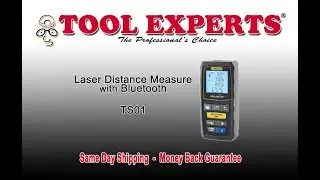Laser Distance Measure with Bluetooth - General Tools ToolSmart - TS01