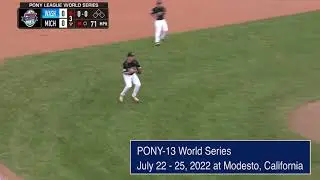 2022 PONY Baseball World Series Dates
