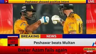 Peshawar Zalmi vs Multan Sultans l Match 9 I PSL10 I Highlights