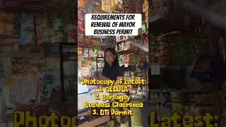 Requirements of Business Permit Renewal 2025 #sarisaristorediskartetips #businesspermit2025
