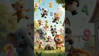 🎵 &ldquo;1 to 10 Number Songs &ndash; Fun Counting with Cute Animals!&rdquo; #shorts #Happy Bells Kids