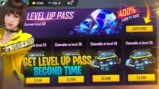 Free Fire Level Up Pass Second Time | Level Up Pass Return Free Fire | Free Diamonds Free Fire