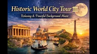 Historic World City Tour 🏛️ | Relaxing & Peaceful Background Music
