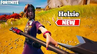 *NEW* HELSIE SKIN GAMEPLAY - FORTNITE BATTLE PASS - LET'S HUNT VAMPIRES SET