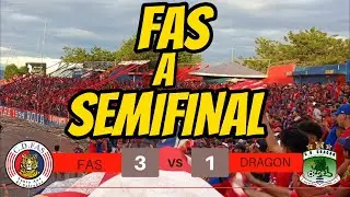 FAS ganó a DRAGÓN en el estadio OSCAR QUITEÑO y avanza a SEMIFINALES