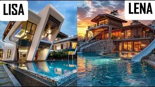 LISA LENA# BEST HOUSE COLLECTION# BEST STAIRS COLLECTION # AMAZING POOL DESIGNS # BEAUTIFUL GARDENS!